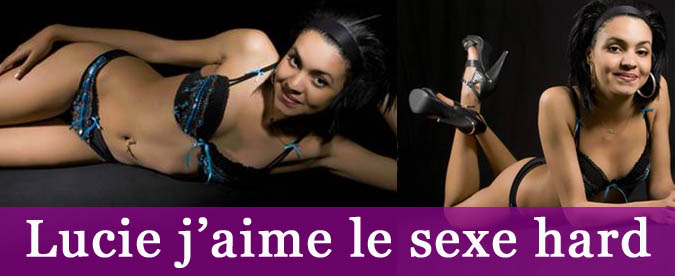 Lucie aime le sexe hard